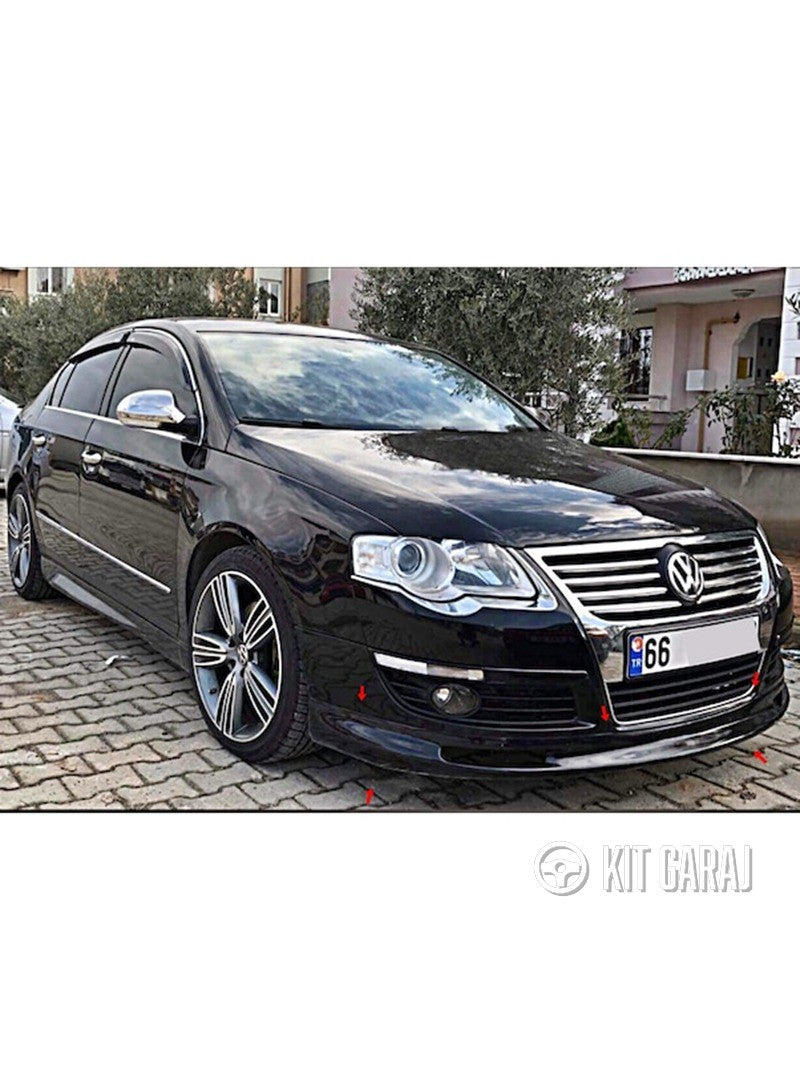 Volkswagen Passat B6 Uyumlu Ön Ek (Plastik)