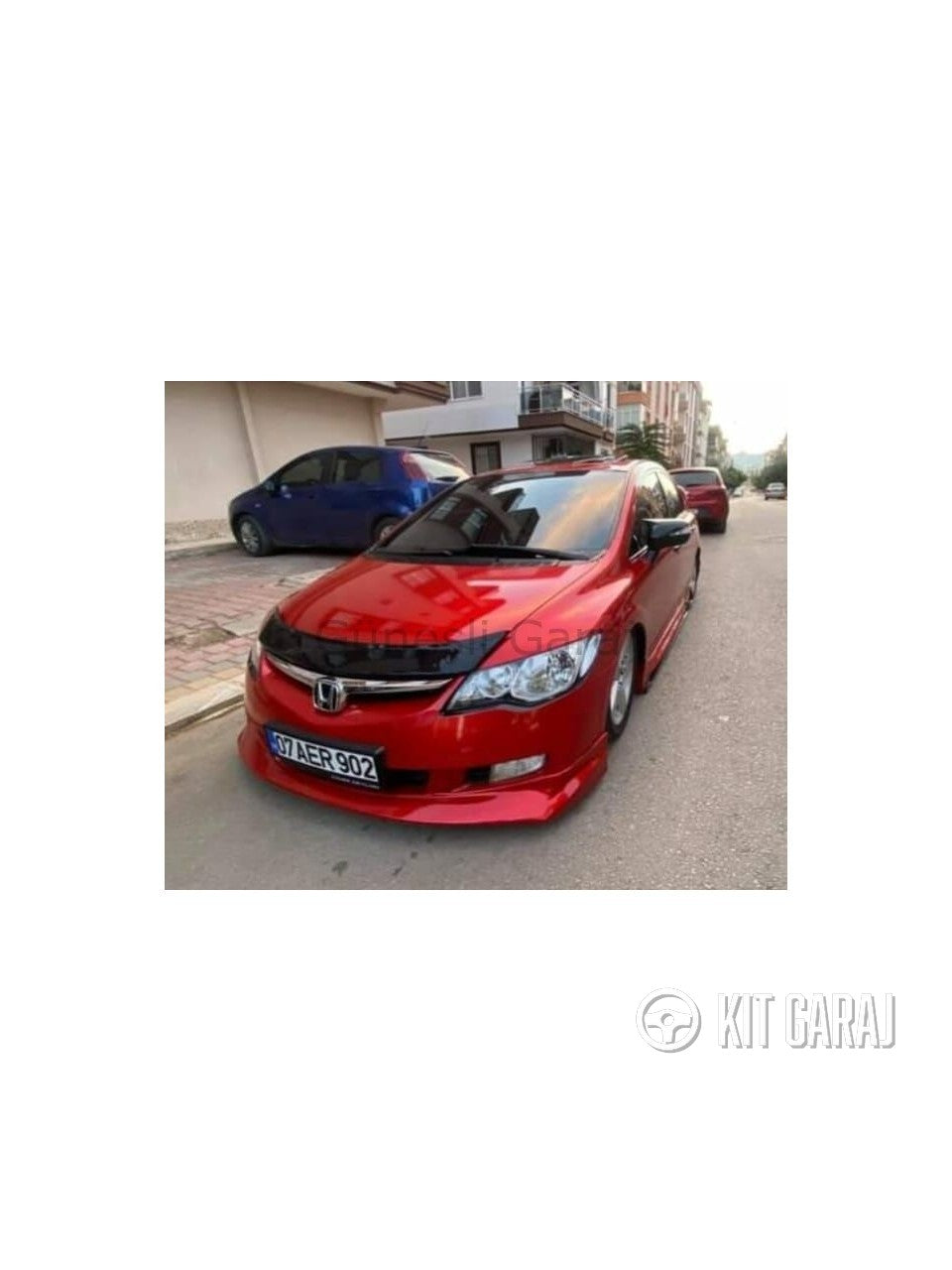 Honda Civic Fd6 Makyajsız Kasaya Uyumlu Boyasız Plastik Typer Ön Ek