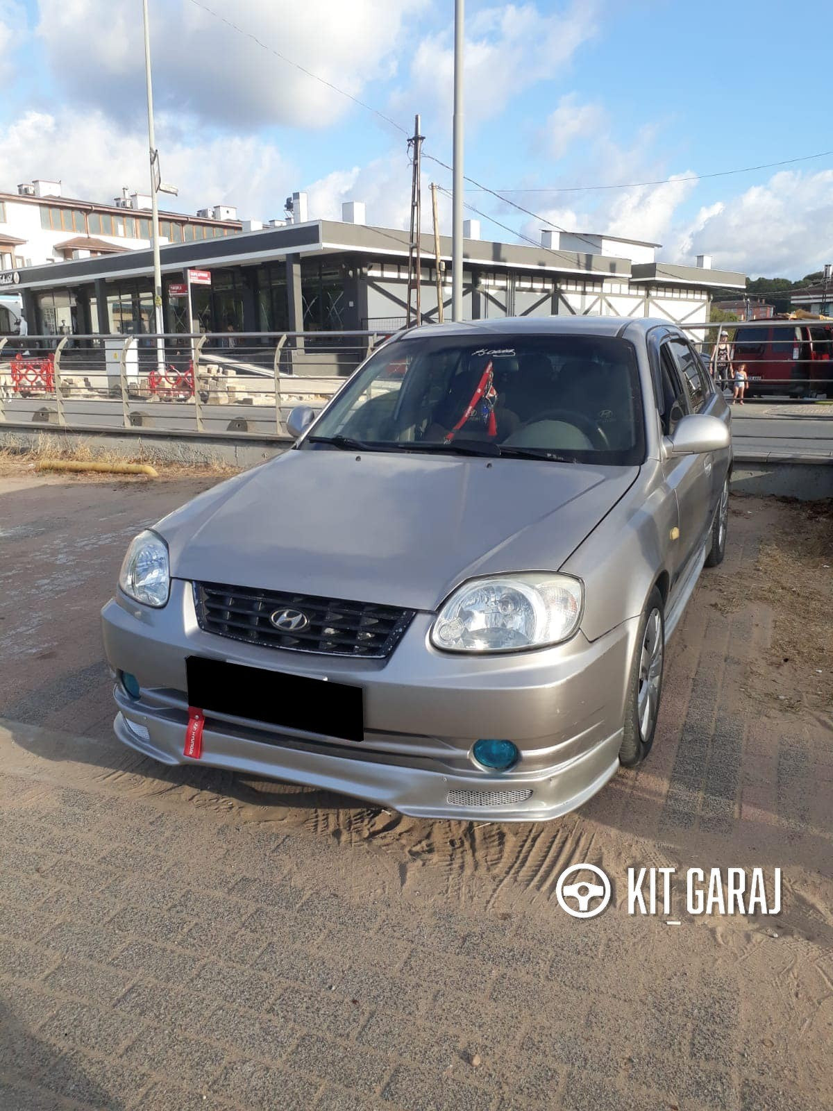Hyundai Accent Admire 2000-2006 Ön Ek (Plastik)