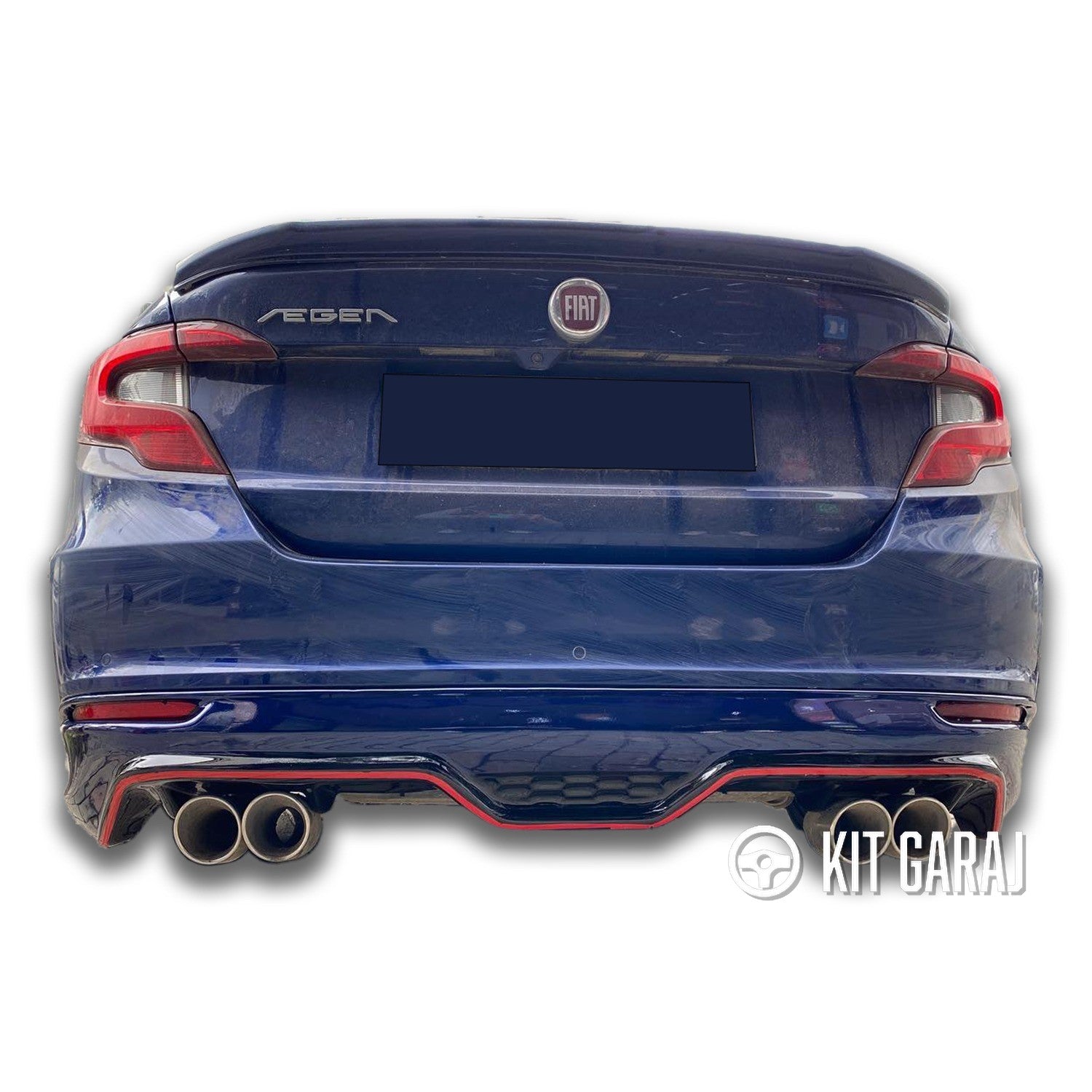 Fiat Egea Sedan Uyumlu Arka Ek (Plastik)