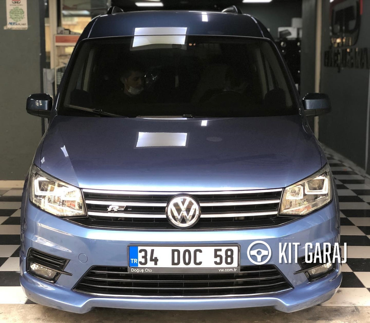 Volkswagen Caddy Ön Ek 2015 - Sonrası (Plastik)
