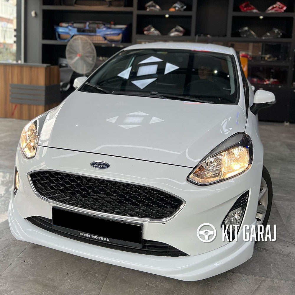 Ford Fiesta 2018-2021 Boyasız Ön Ek (Plastik)