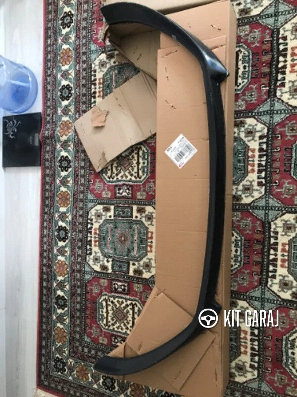 Fiat Fiorino 2007-2017 Parlak Siyah Ön Lip (Plastik) Boyalı