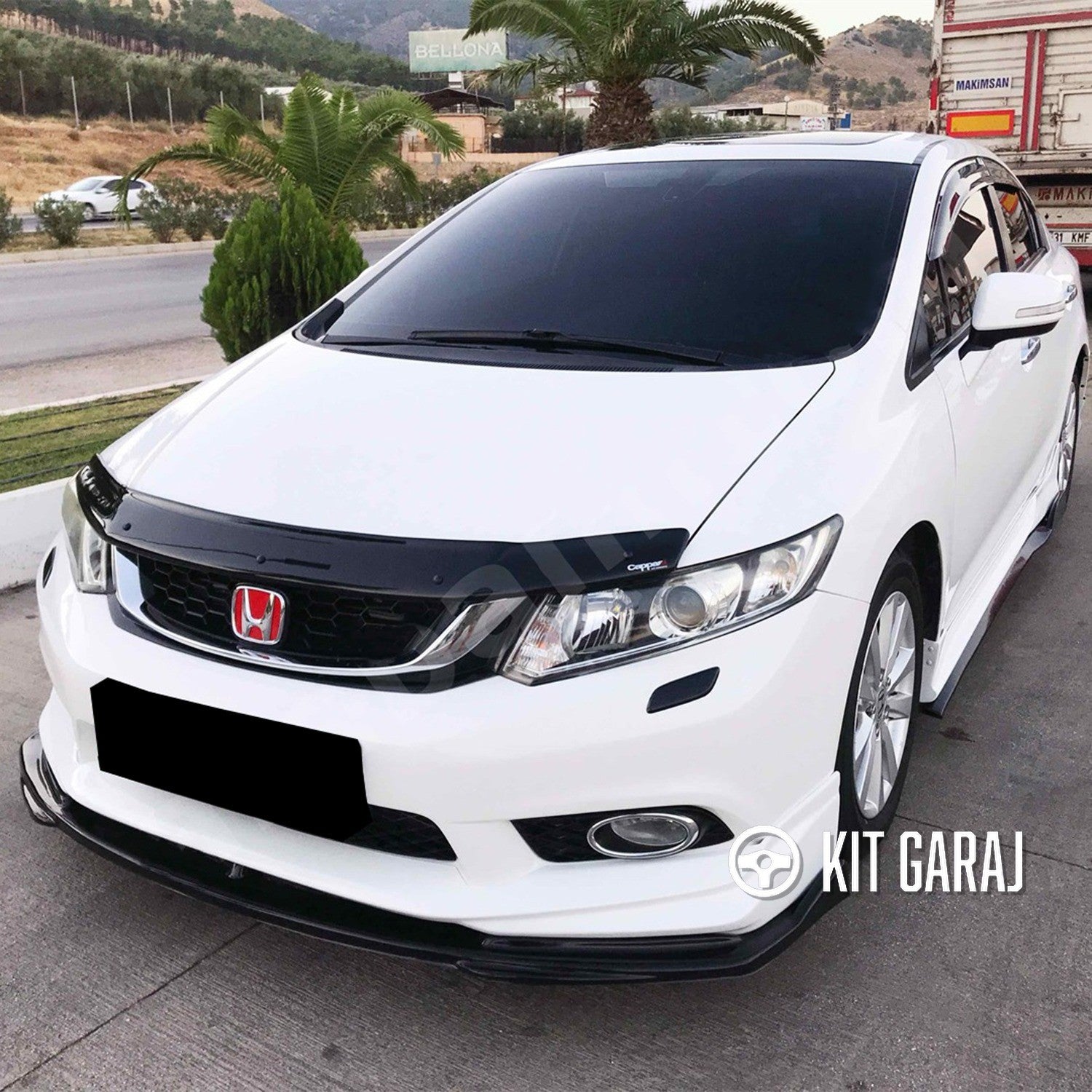 Honda Civic Modulo Ön Lip (Plastik) Boyasız