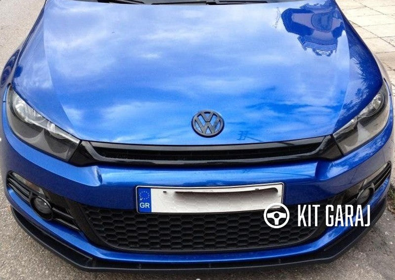 Volkswagen Scirocco Piano Black Parlak Siyah Ön Lip (Plastik) Boyalı