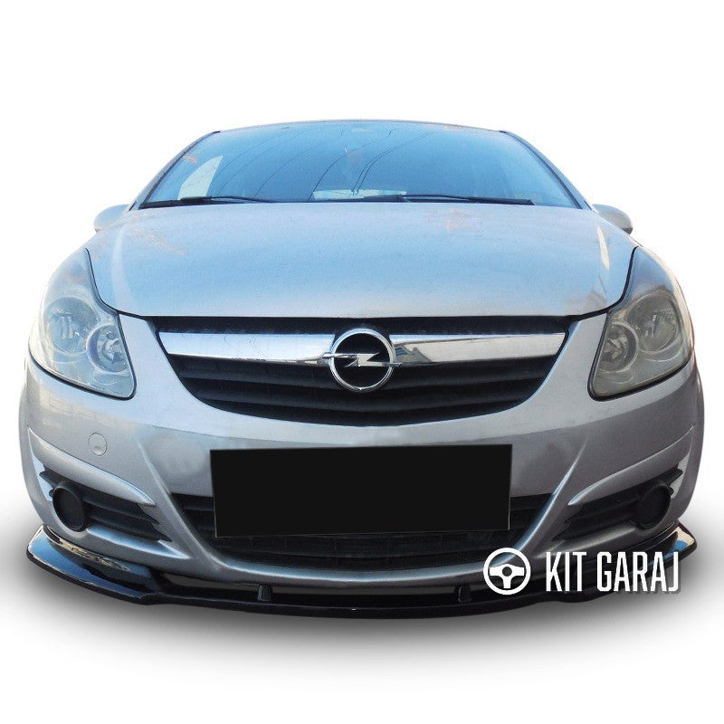 Opel Corsa 2011 Custom Ön Lip (Plastik) Boyasız