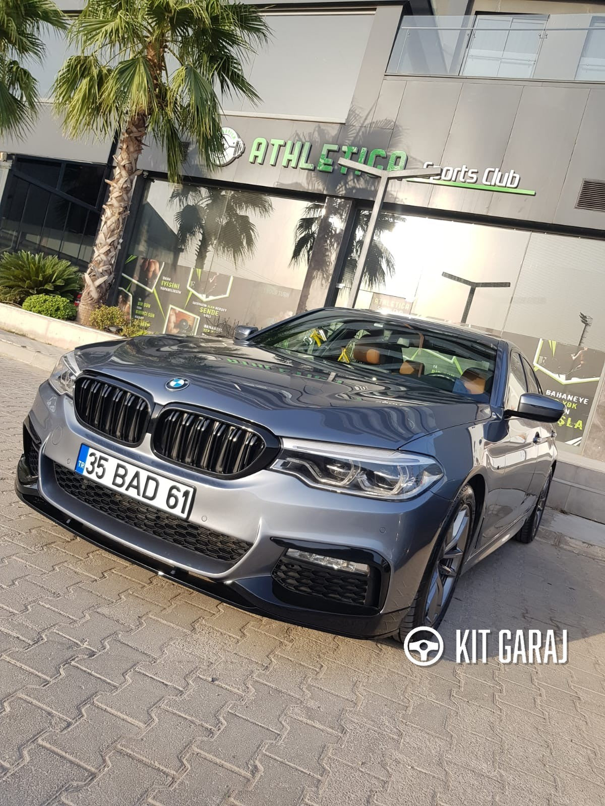 BMW G30 Ön Lip (Plastik) Boyasız