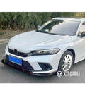Honda Civic 2022+ Parlak Siyah Ön Lip (Plastik) Boyalı
