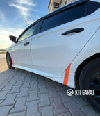 Citroën C Elysee (2012-2016) Custom Style Yan Marşpiyel Seti (Plastik)