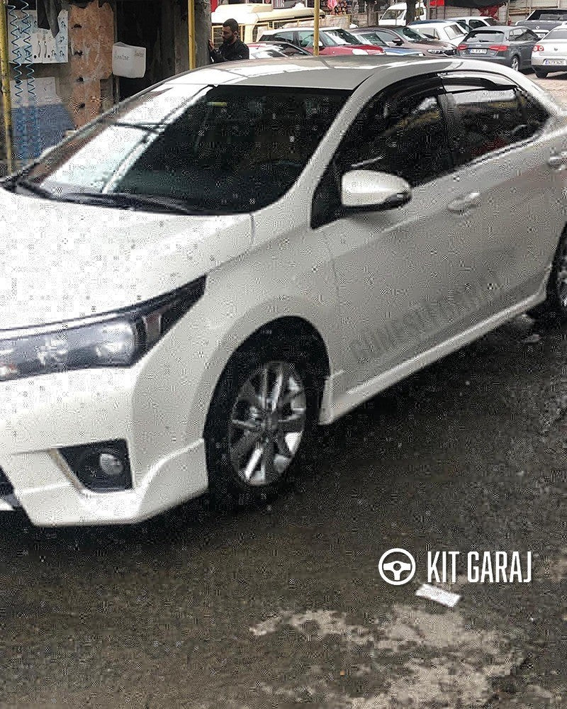 Toyota Corolla Yan Marşpiyel (Çift)
