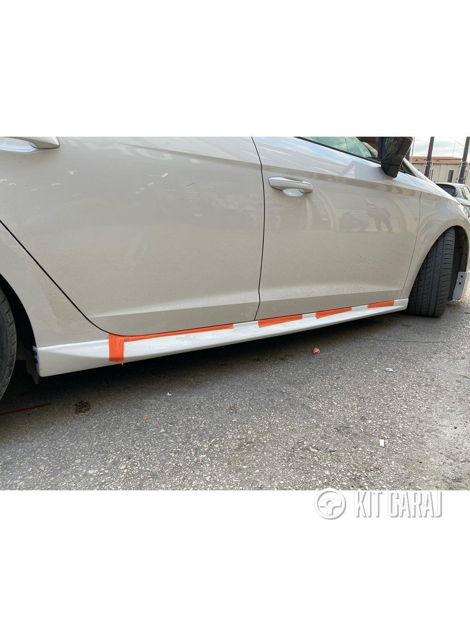 Audi A3 Hb 2013-2017 Yan Marşpiyel (Plastik) Dayanıklı & Şık Tasarım Boyasız