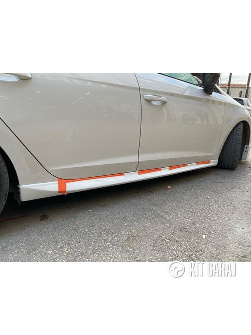 Audi A3 Hb 2013-2017 Yan Marşpiyel (Plastik) Dayanıklı & Şık Tasarım Boyasız