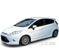Ford Fiesta 2009-2017 UyumluBoyasız Plastik Custom Marşpiyel Takımı