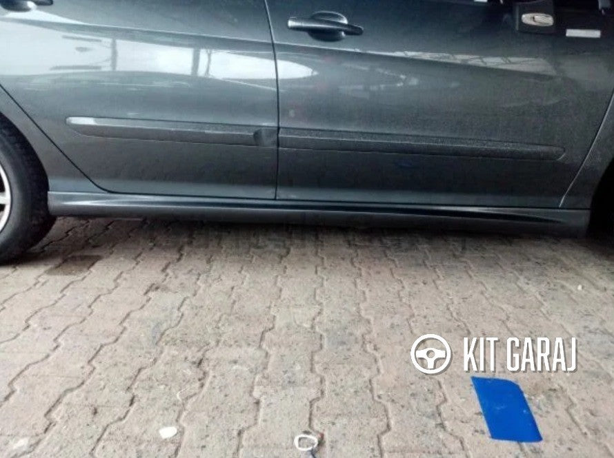 Peugeot 308 2016-2018 Boyasız Plastik Marşpiyel Takımı