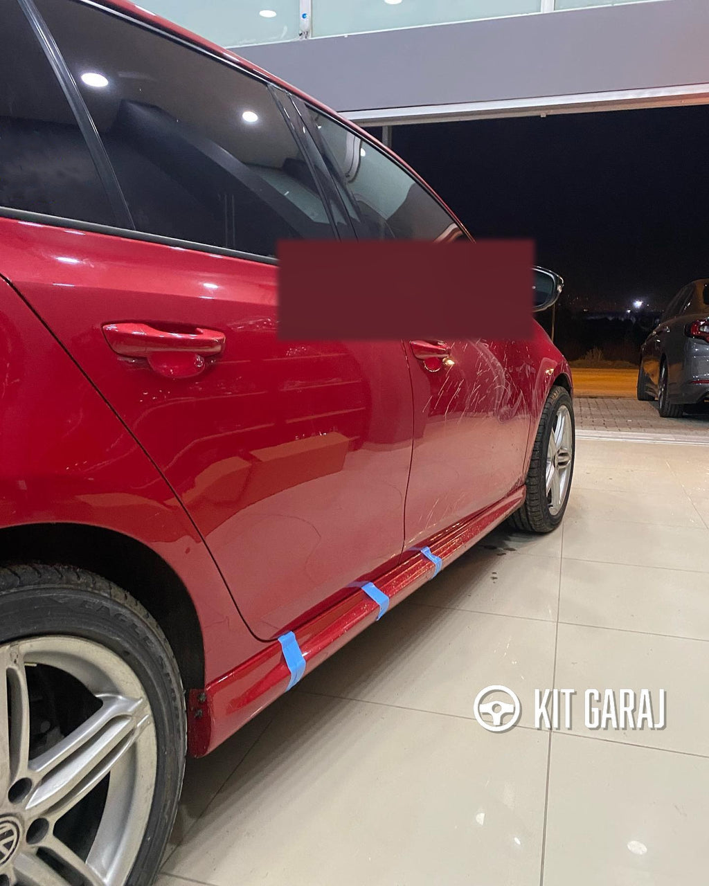 Volkswagen Golf Uyumlu 6 R Yan Marşpiyel