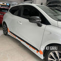 Renault Clio 5 Yan Marşpiyel (Çift) (Plastik)