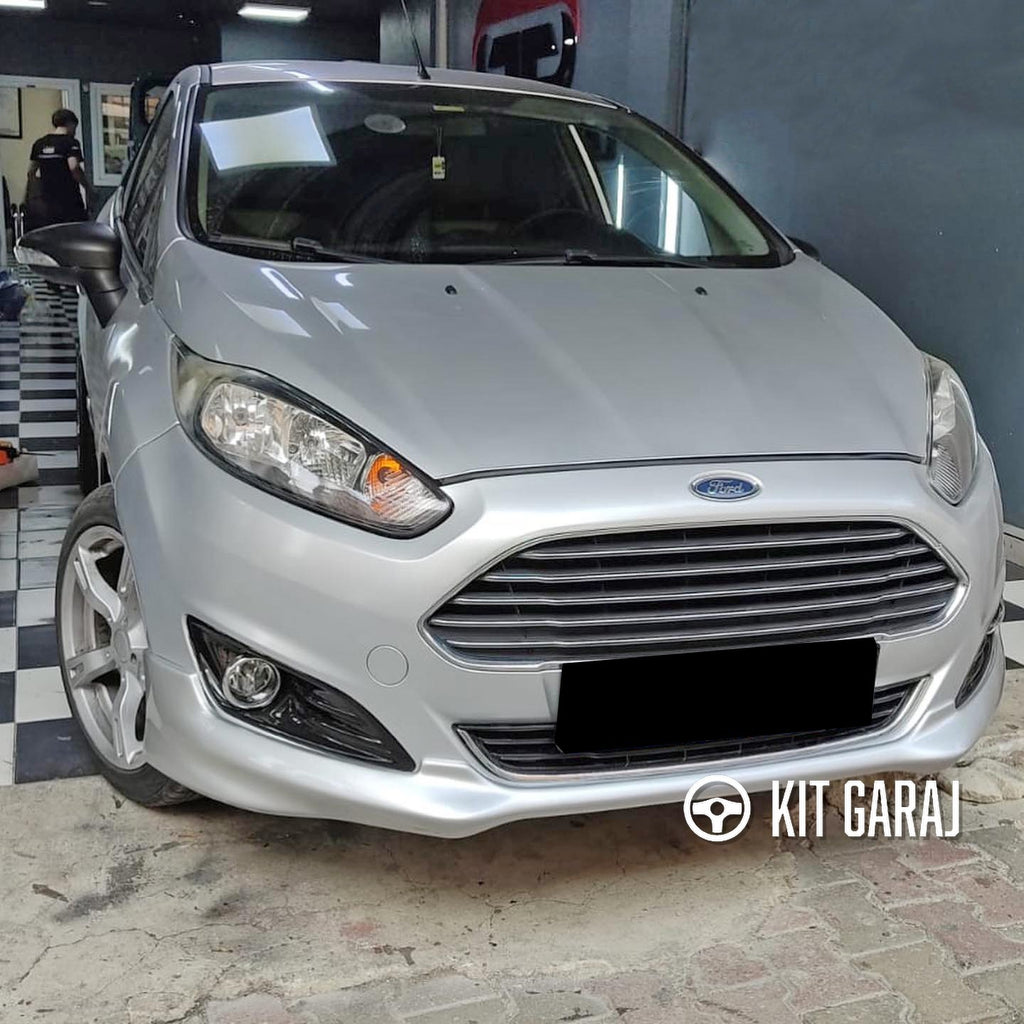 Ford Fiesta 2013-2017 Makyajlı Kasa Uyumlu Boyasız Plastik Ön Ek