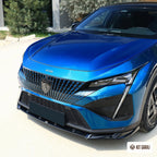 Peugeot 408 Parlak Siyah Body Kit (Plastik) Boyalı