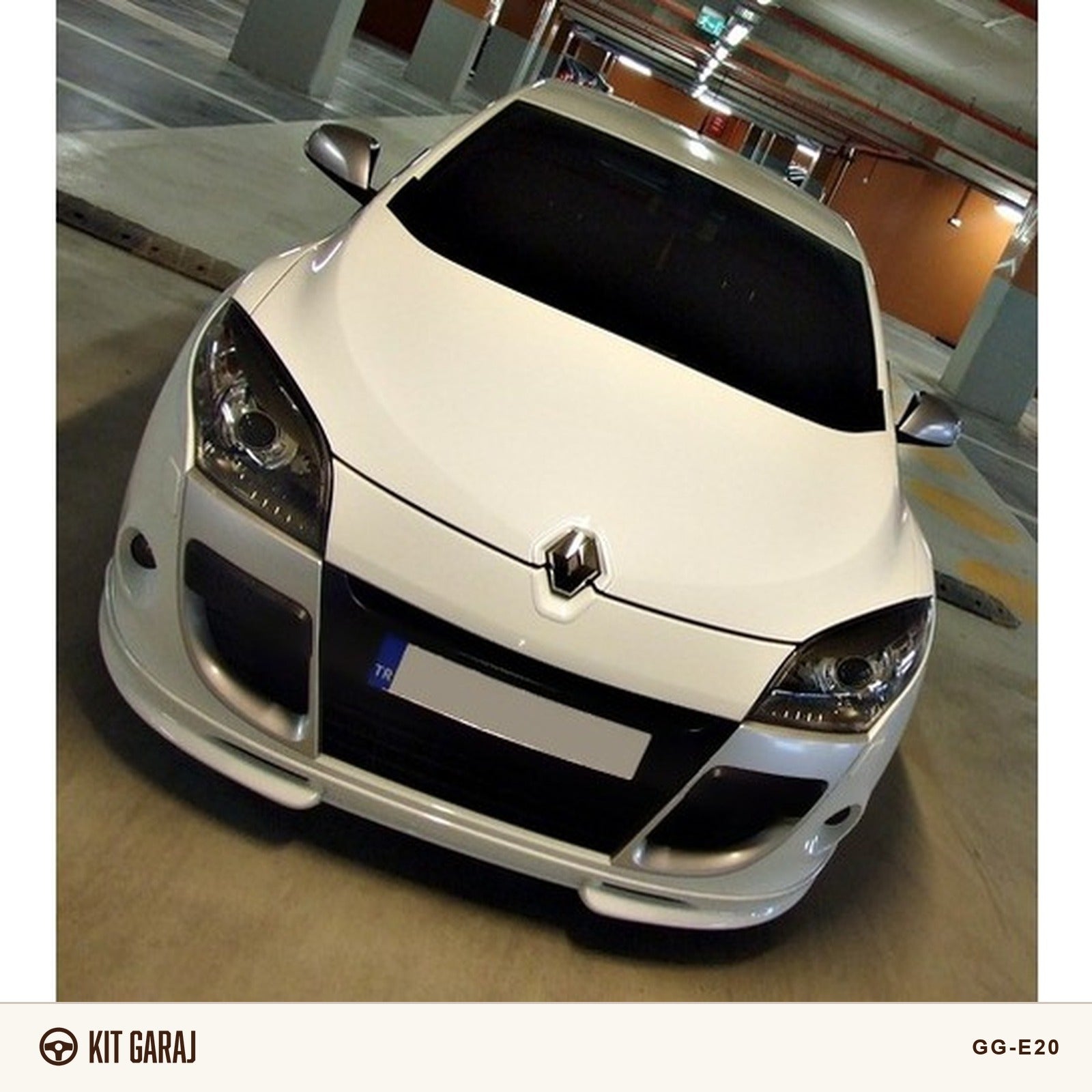 Renault Megane 3 Servis Model Ön Ek (Plastik) Boyasız