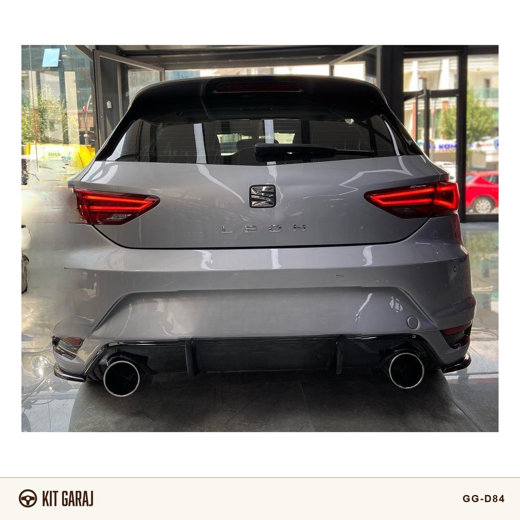 Seat Leon Mk3 Aero Tampon Sağ - Sol Flapları (Plastik)