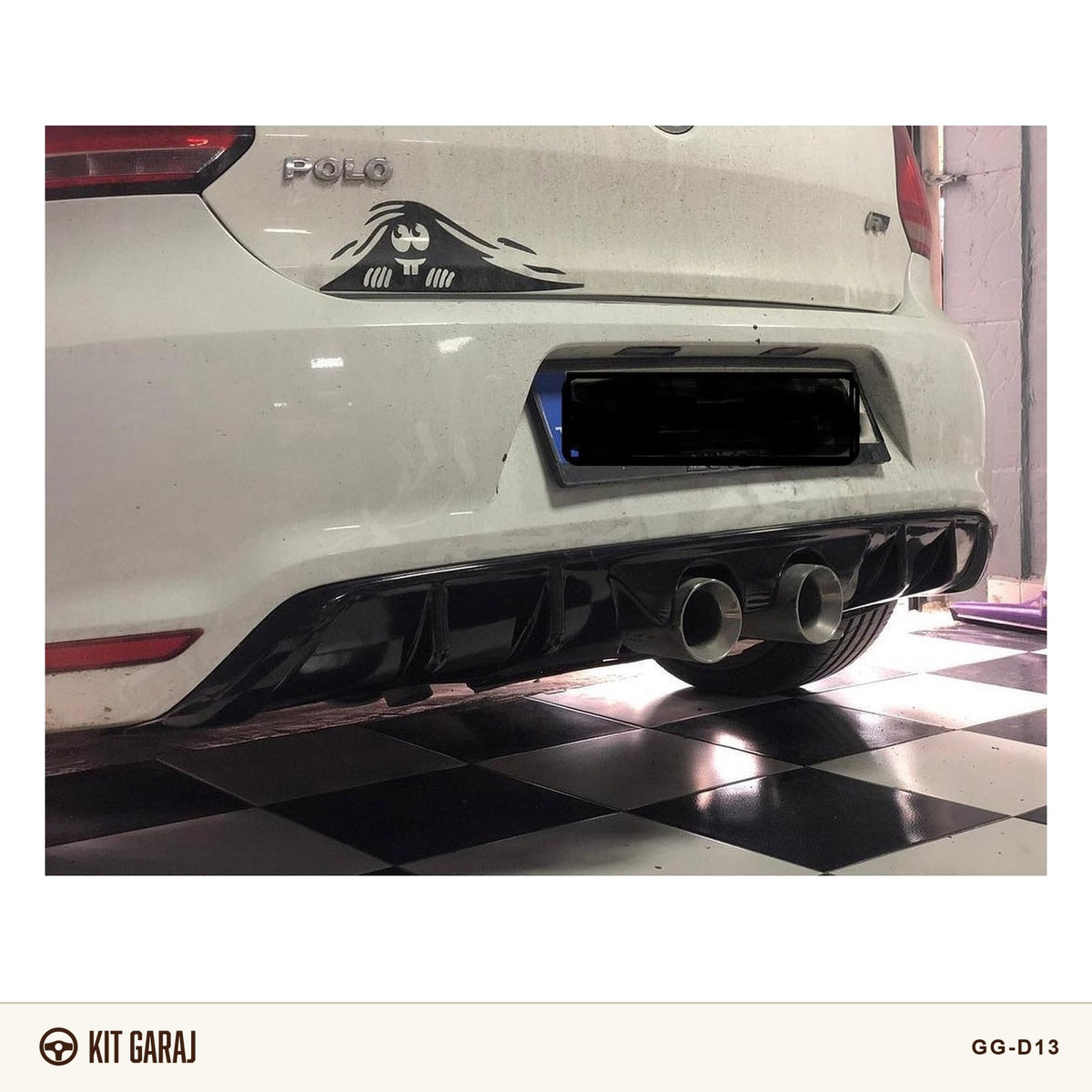 Volkswagen Polo Difüzör (Plastik) Boyasız