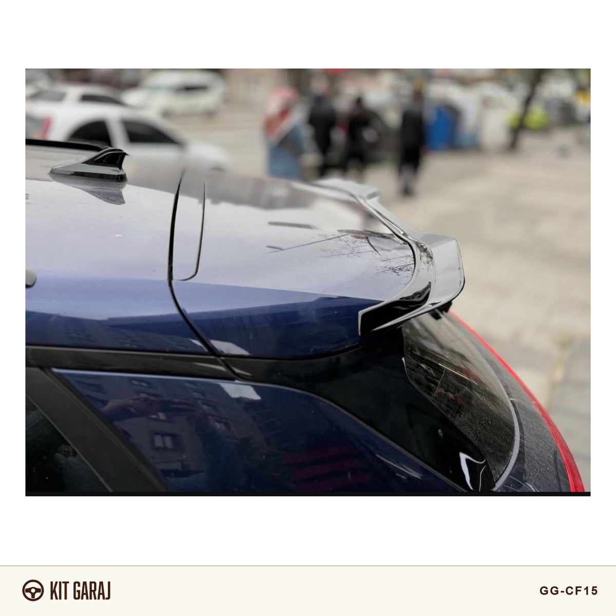 Cupra Terramar Cupra Parlak Siyah Spoiler (Plastik) Boyalı