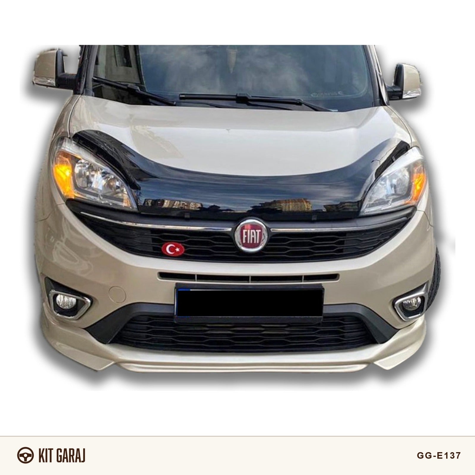 Fiat Doblo D4 2015 Ön Ek (Plastik) Boyasız