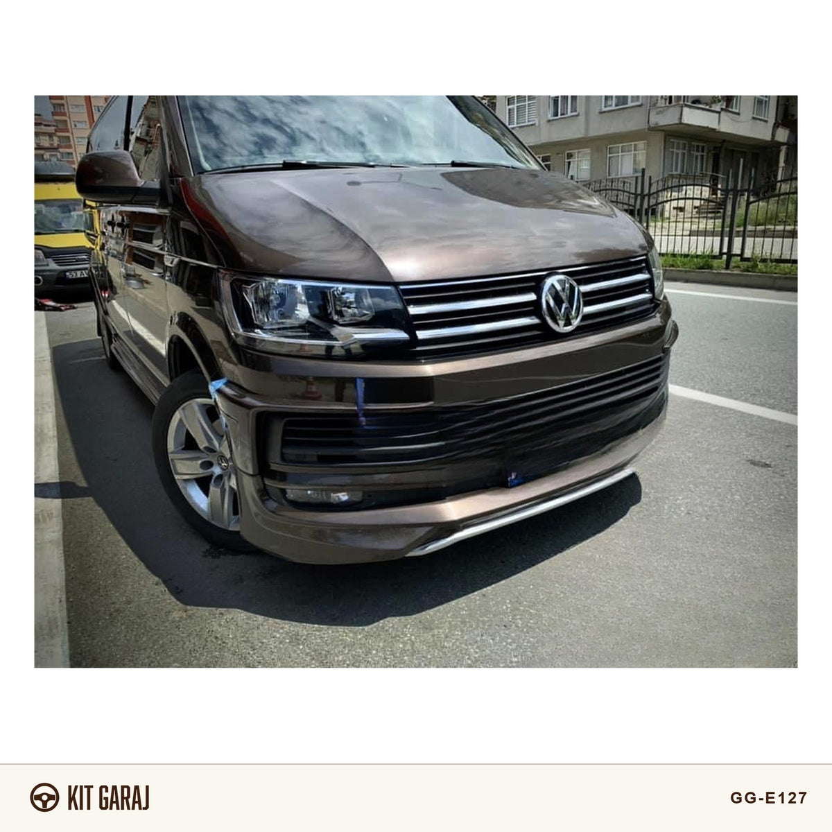 Volkswagen Transporter T7 Abt 3 Parça Ön Ek (Plastik)