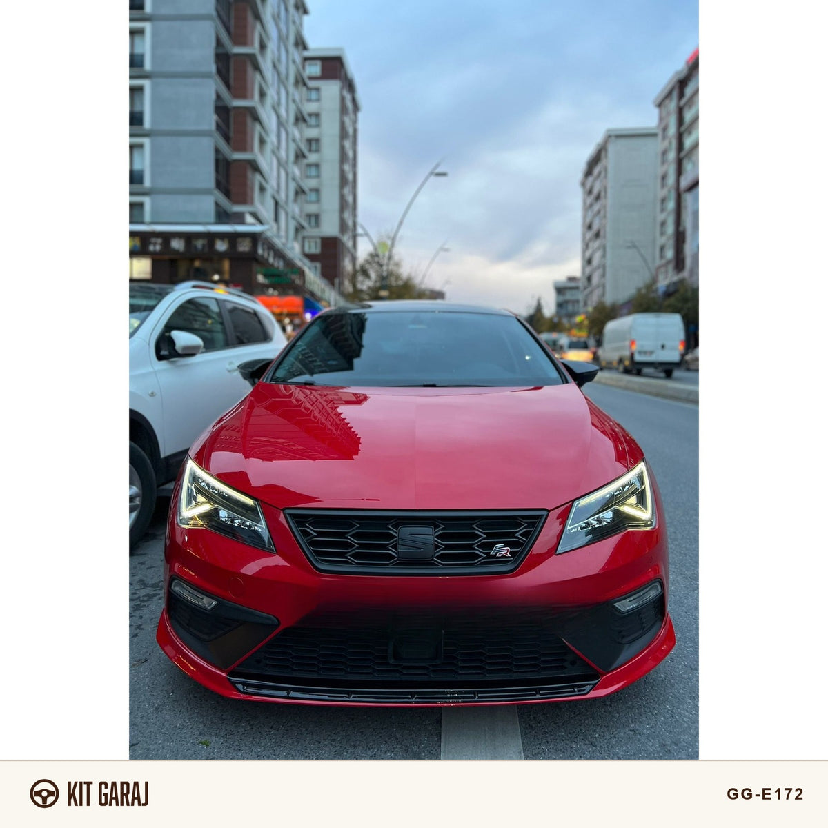 Seat Leon Mk3.5 2017-2020 Cupra Ön Ek (Plastik) Boyasız