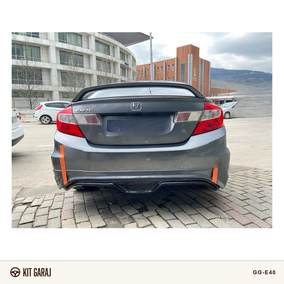 Honda Civic Fb7 Custom Difüzör (Plastik) Boyasız