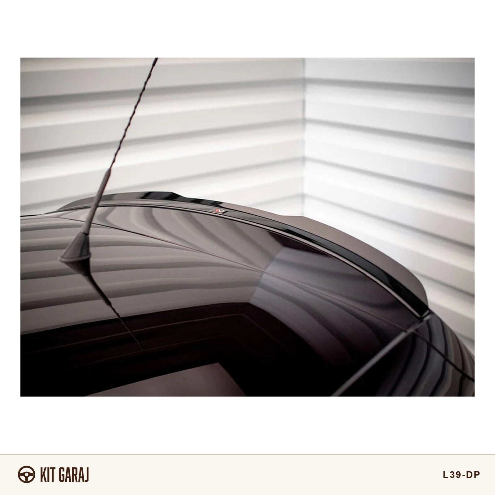 Seat Leon Mk2 2005-2012 FR Piano Black Spoiler (Plastik) Boyalı