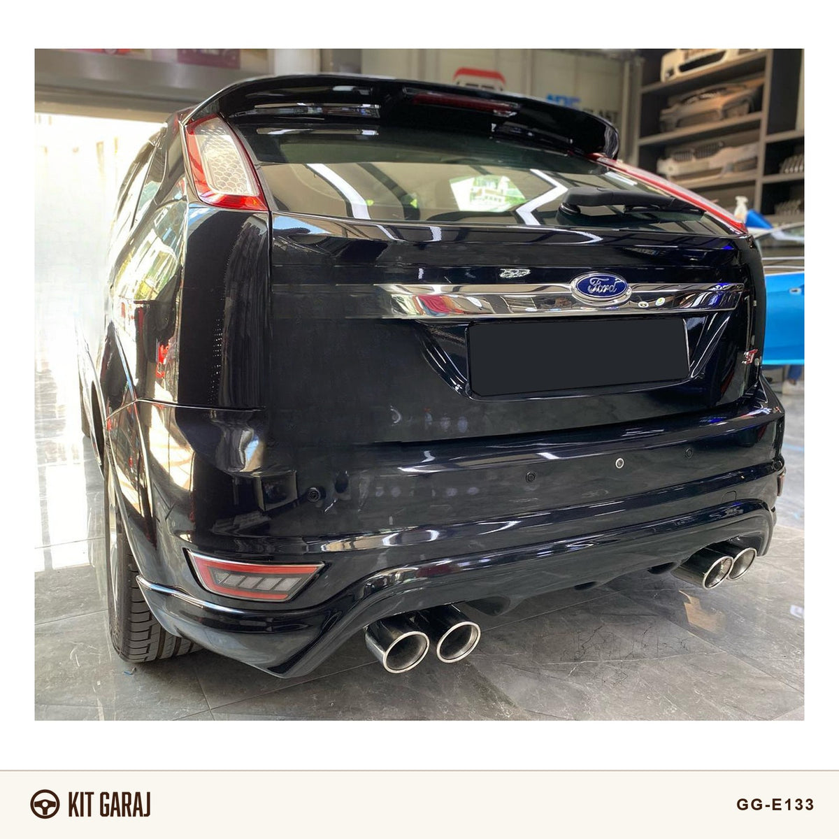 Ford Focus HB Arka Ek (Plastik) Boyasız