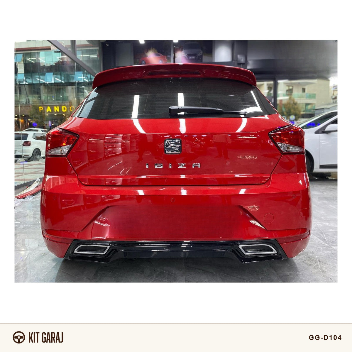 Seat Ibiza 2018+ Piano Black Difüzör (Plastik) Boyalı