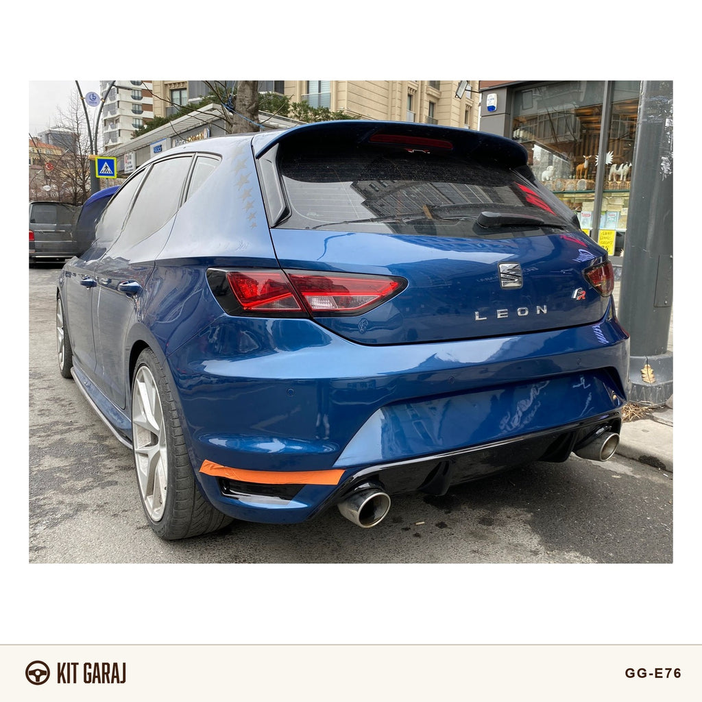 Seat Leon Mk3 2012-2020 Aero Arka Tampon (Plastik) Boyasız