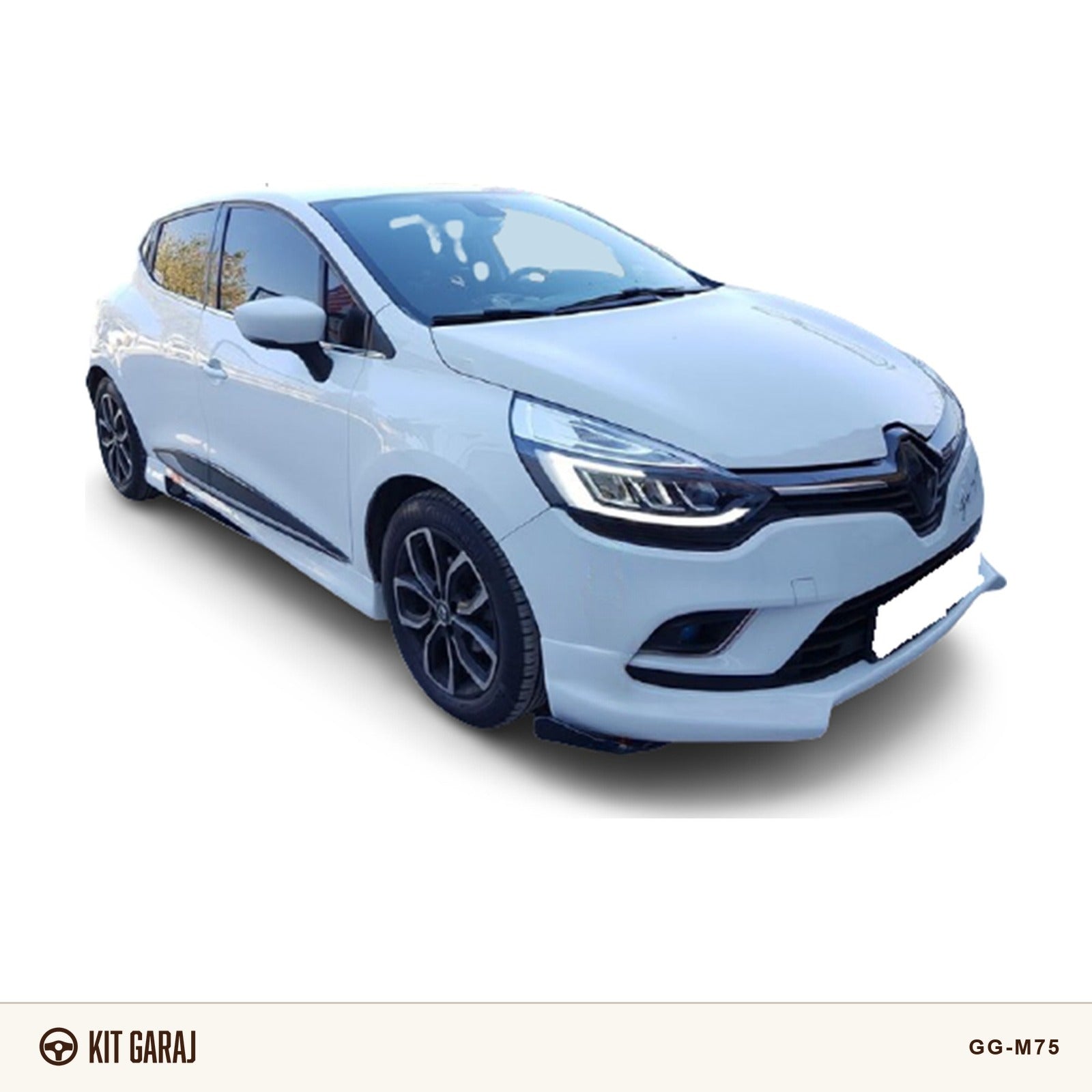 Renault Clio Custom Yan Marşpiyel (Plastik) Boyasız