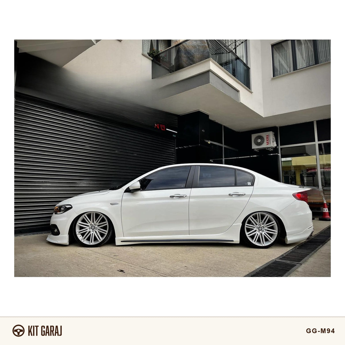 Fiat Egea Yan Marşpiyel (Plastik) Boyasız