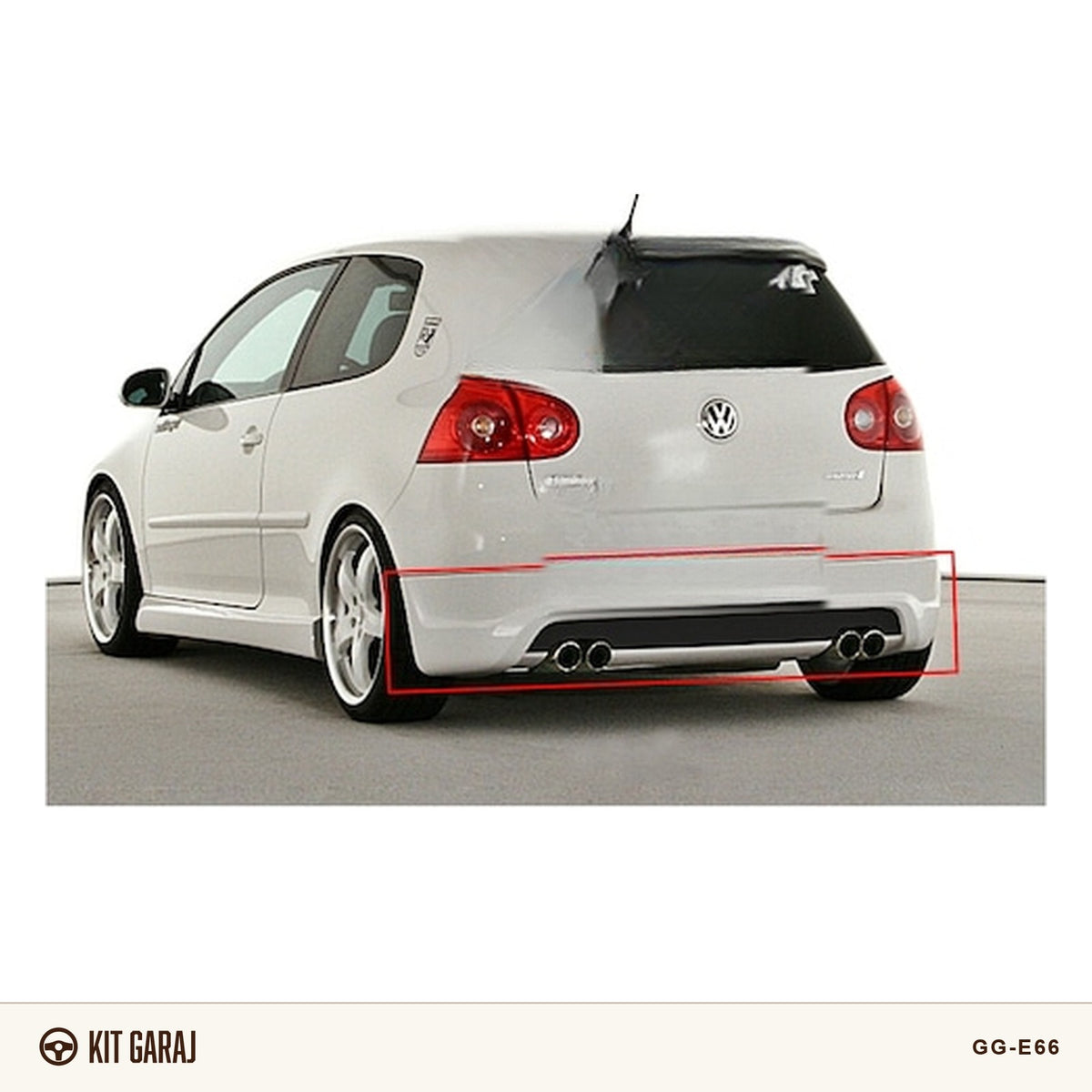 Volkswagen Golf 5 Arka Ek (Plastik) Boyasız
