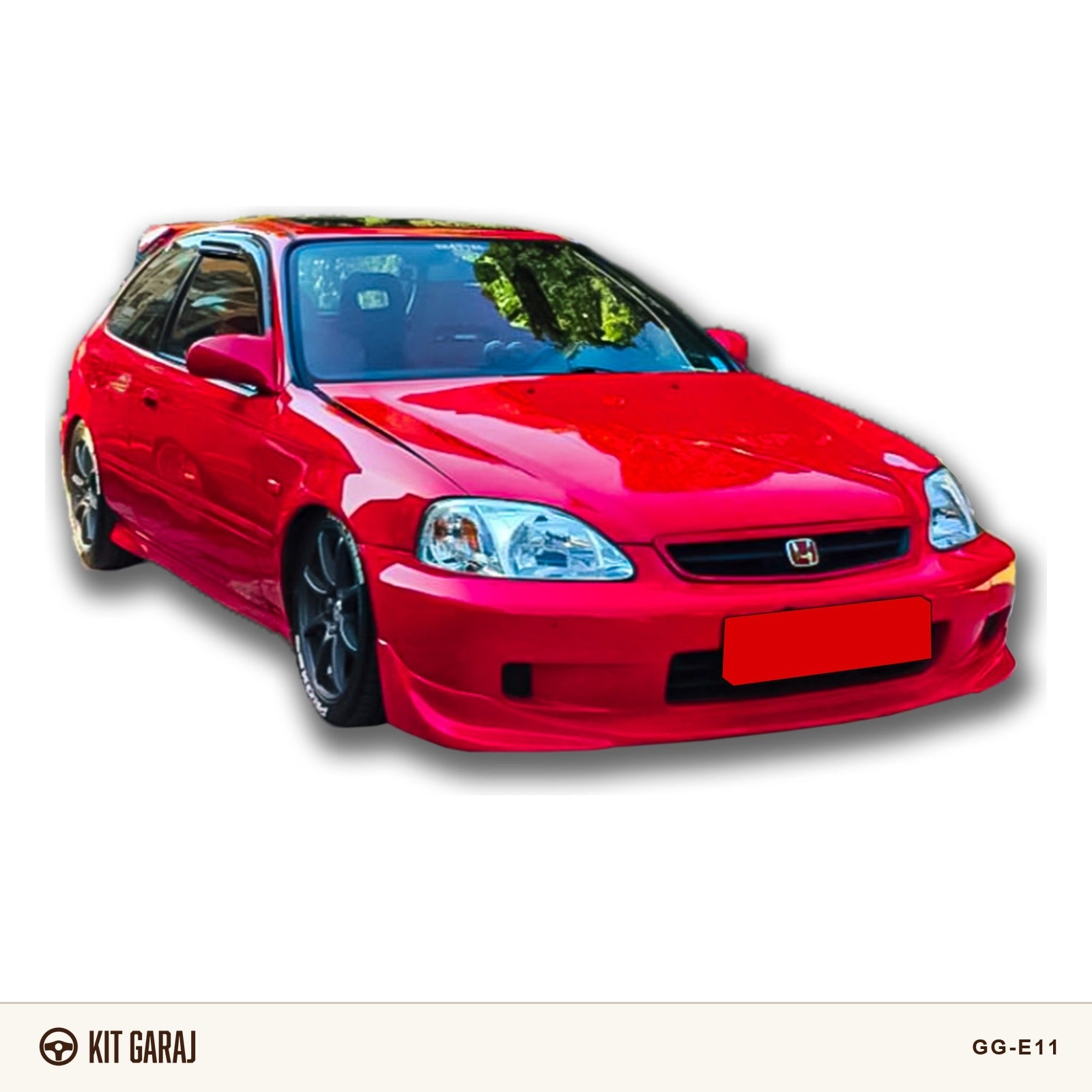 Honda Civic 1999-2001 Type R Ön Ek No:5 (Plastik) Boyasız