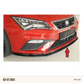 Seat Leon Mk3 2013-2020 Rieger FR Ön Lip (Plastik) Boyasız