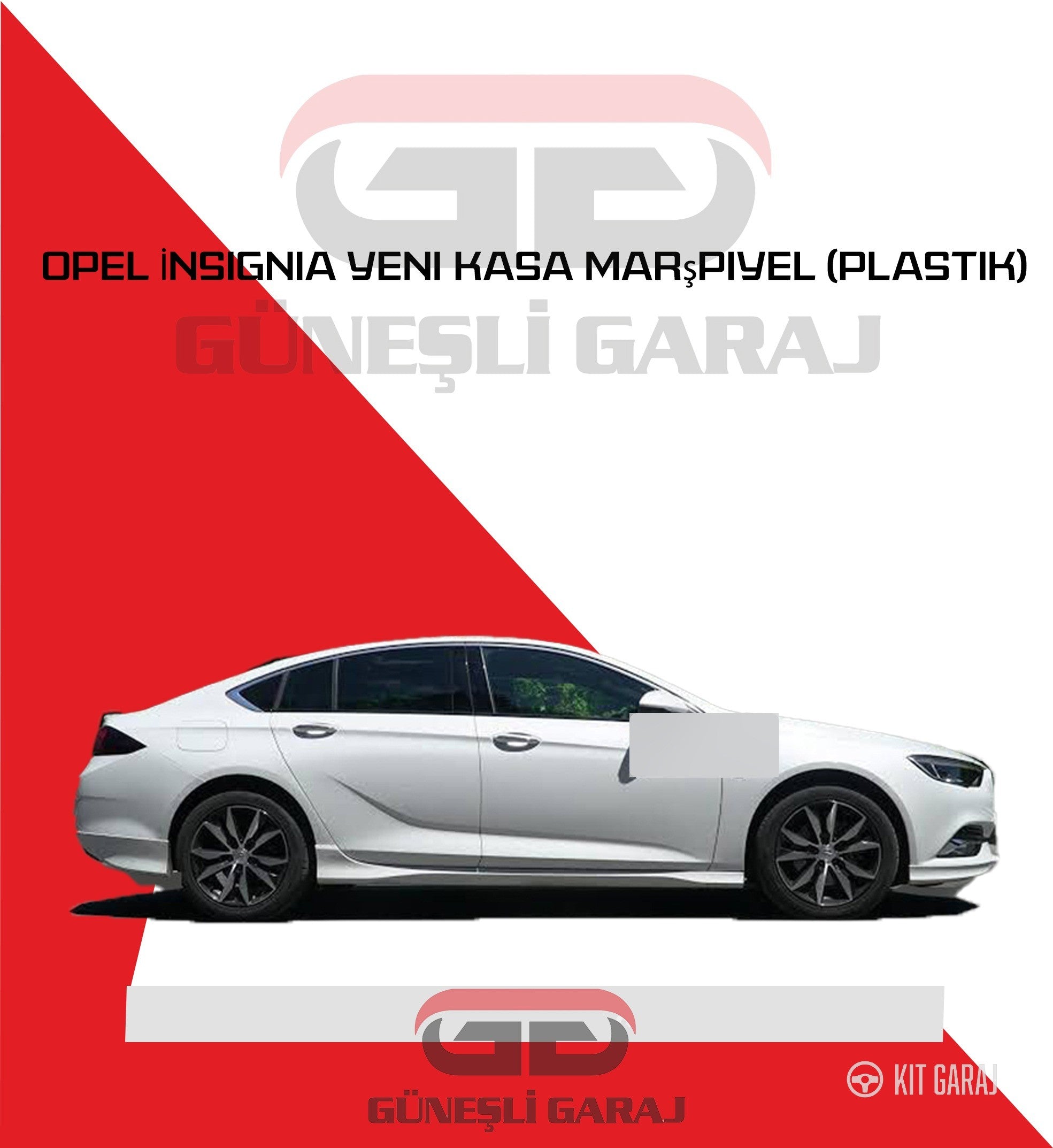 Opel Insignia Marşpiyel (Plastik) Boyasız