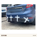 Ford Fiesta Izgaralı Piano Black Difüzör (Plastik) Boyalı