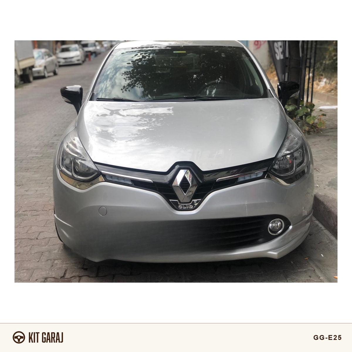 Renault Clio Makyajsız Ön Ek (Plastik) Boyasız