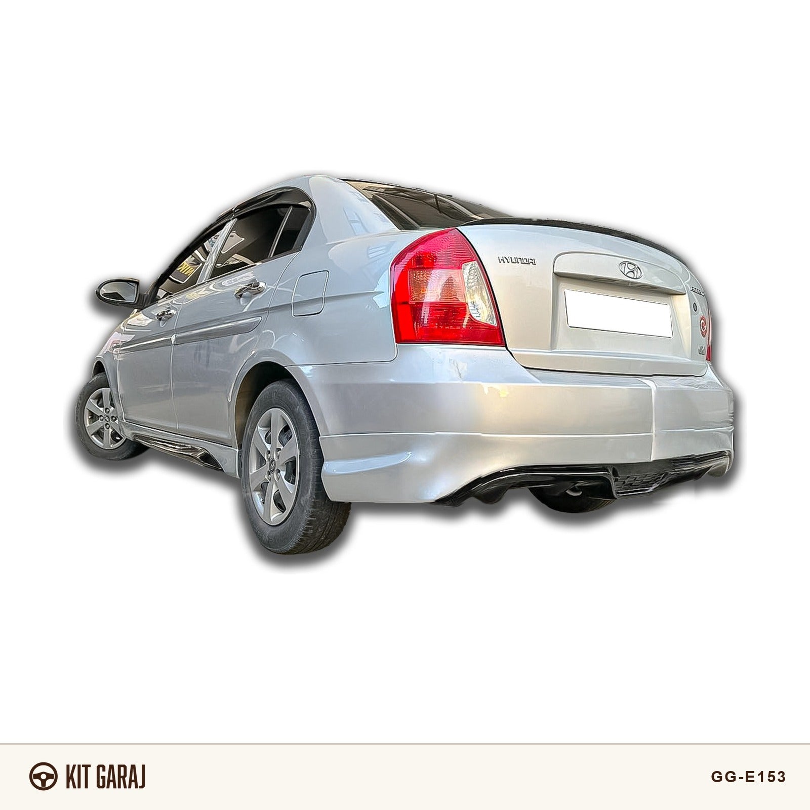 Hyundai Accent Arka Ek (Plastik) Boyasız