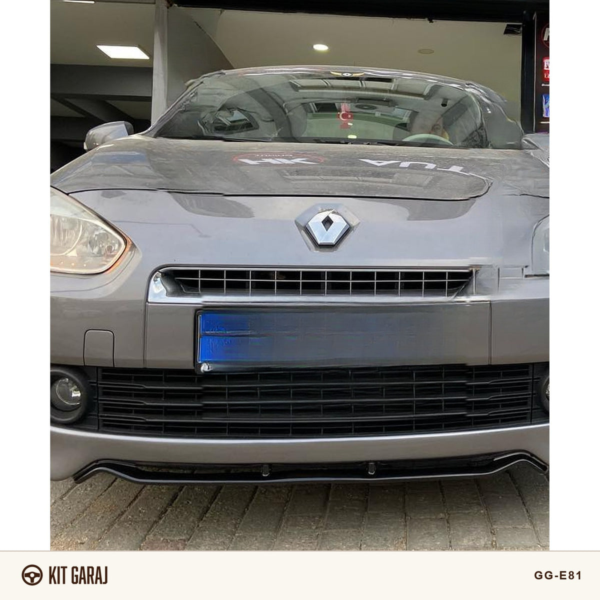 Renault Fluence Makyajsız Ön Ek (Plastik) Boyasız