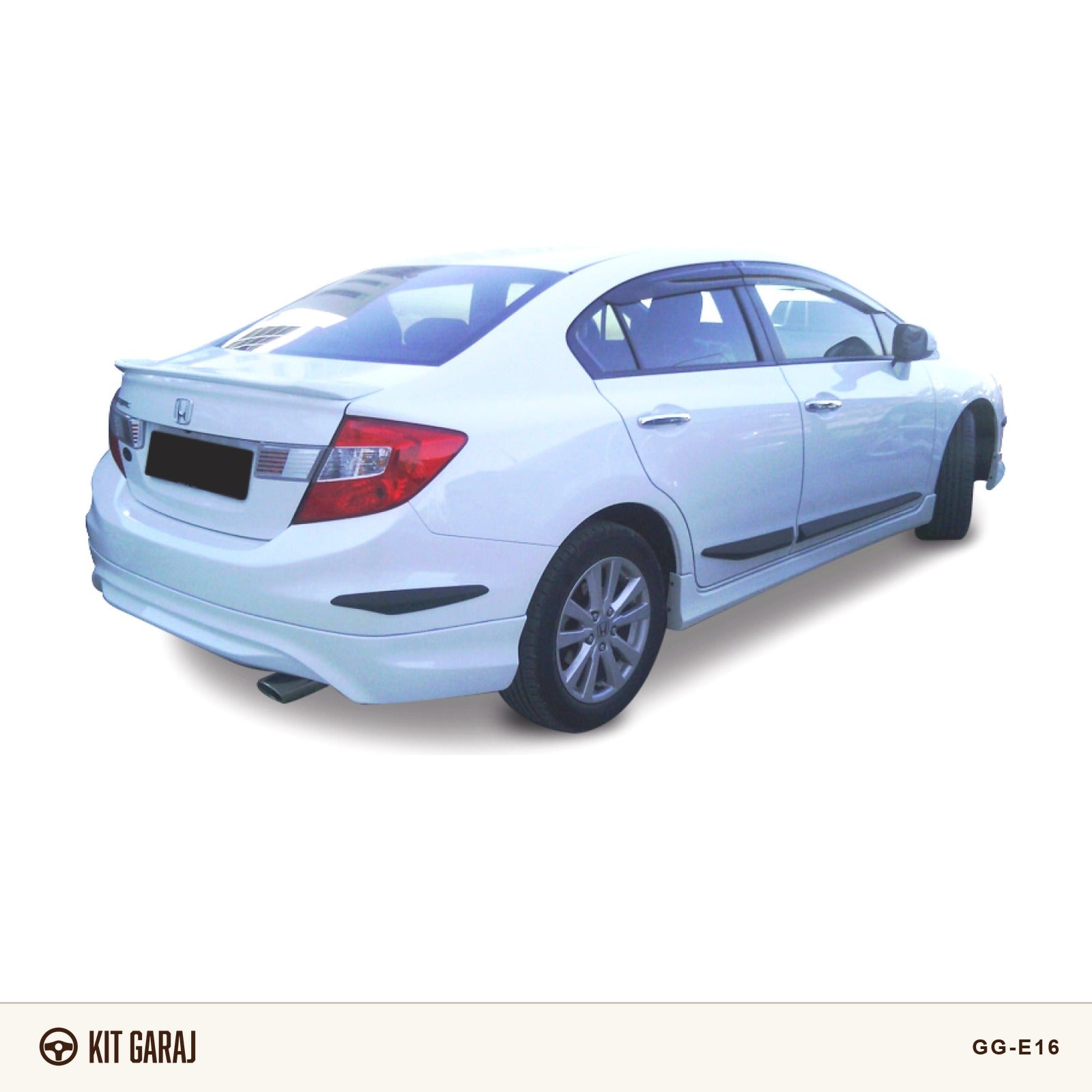 Honda Civic Modulo Arka Ek (Plastik) Boyasız