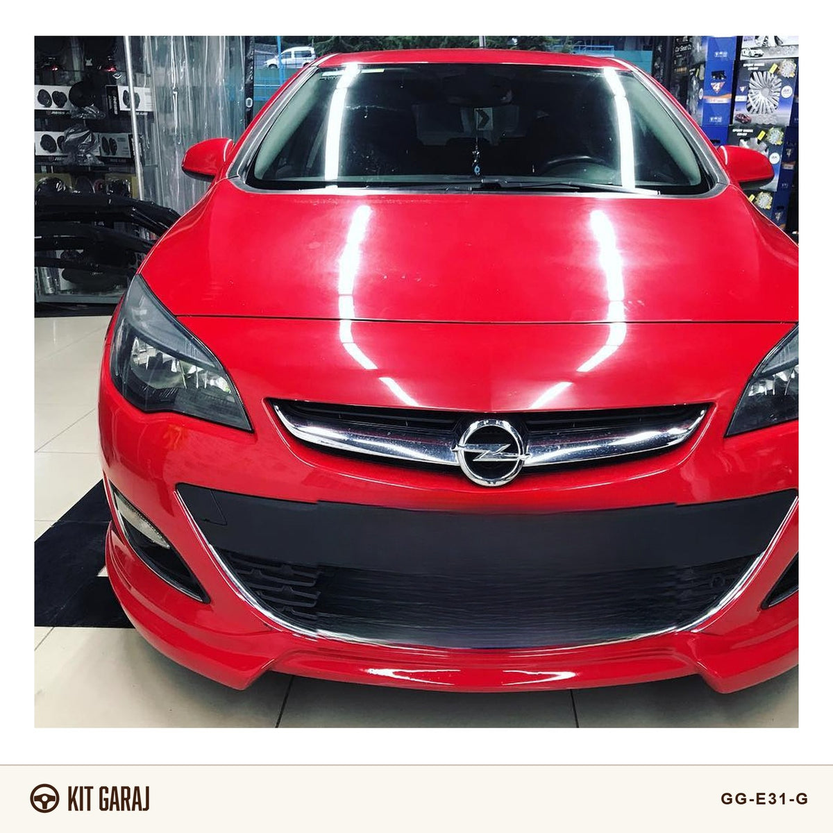 Opel Astra Makyajlı Sedan 2013-2016 Ön Ek (Plastik) Boyasız