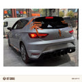 Seat Leon Mk3 2012-2020 Cupra Arka Tampon (Plastik) Boyasız