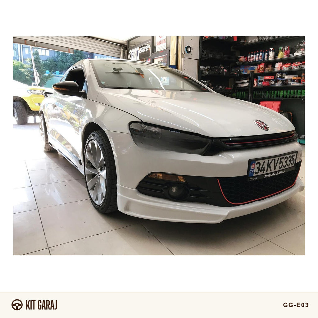 Volkswagen Scirocco Makyajsız Rieger Ön Ek (Plastik) Boyasız
