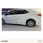 Toyota Corolla Custom Yan Marşpiyel (Plastik) Boyasız