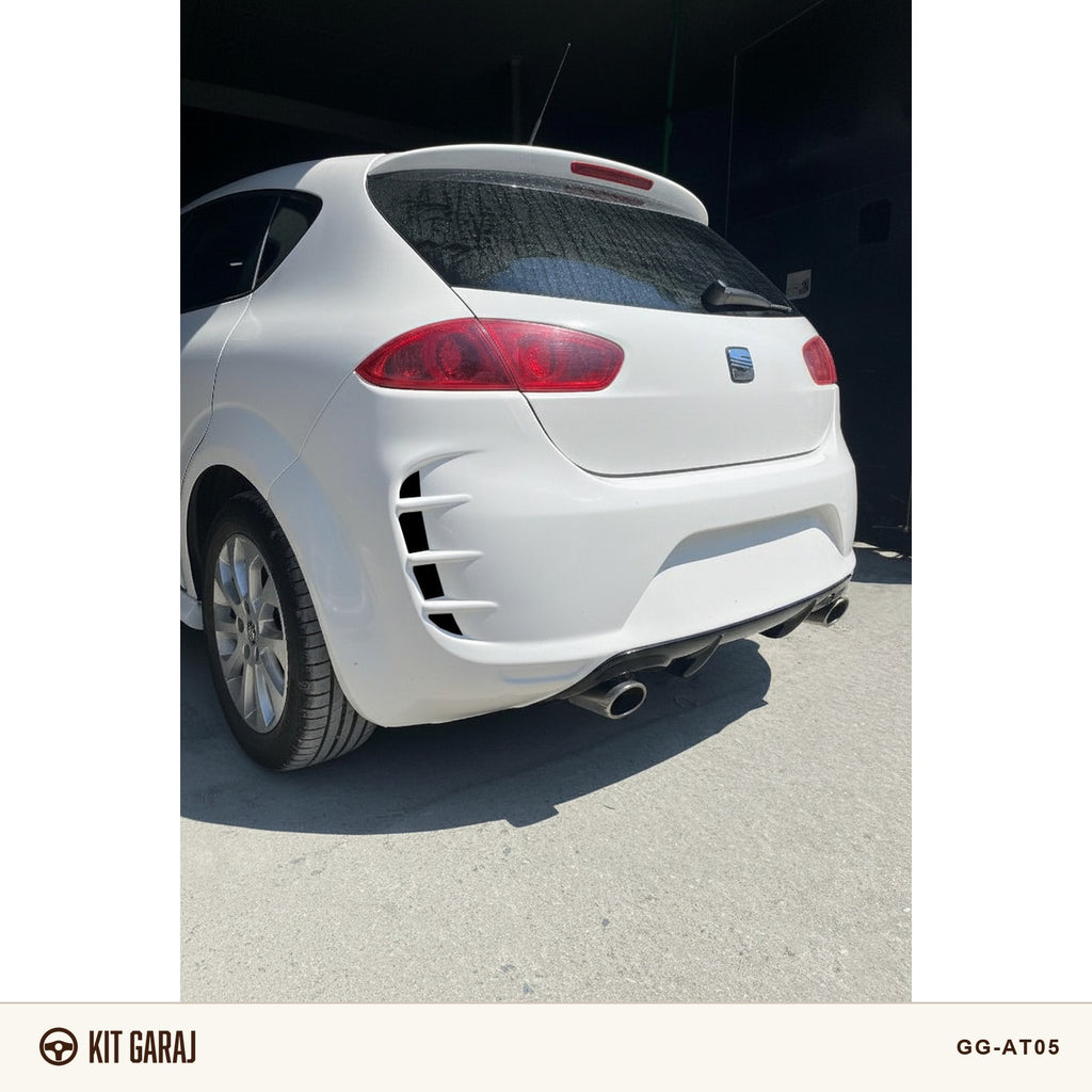 Seat Leon Mk2 2005-2012 Aero Arka Tampon (Plastik) Boyasız